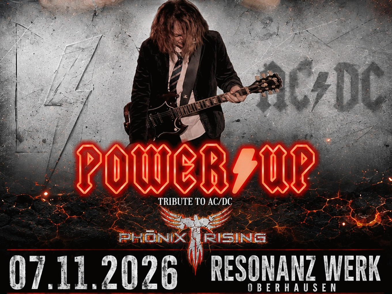 Kiss Forever + Power Up (ACDC) + Phönix Rising am 07.11.2026